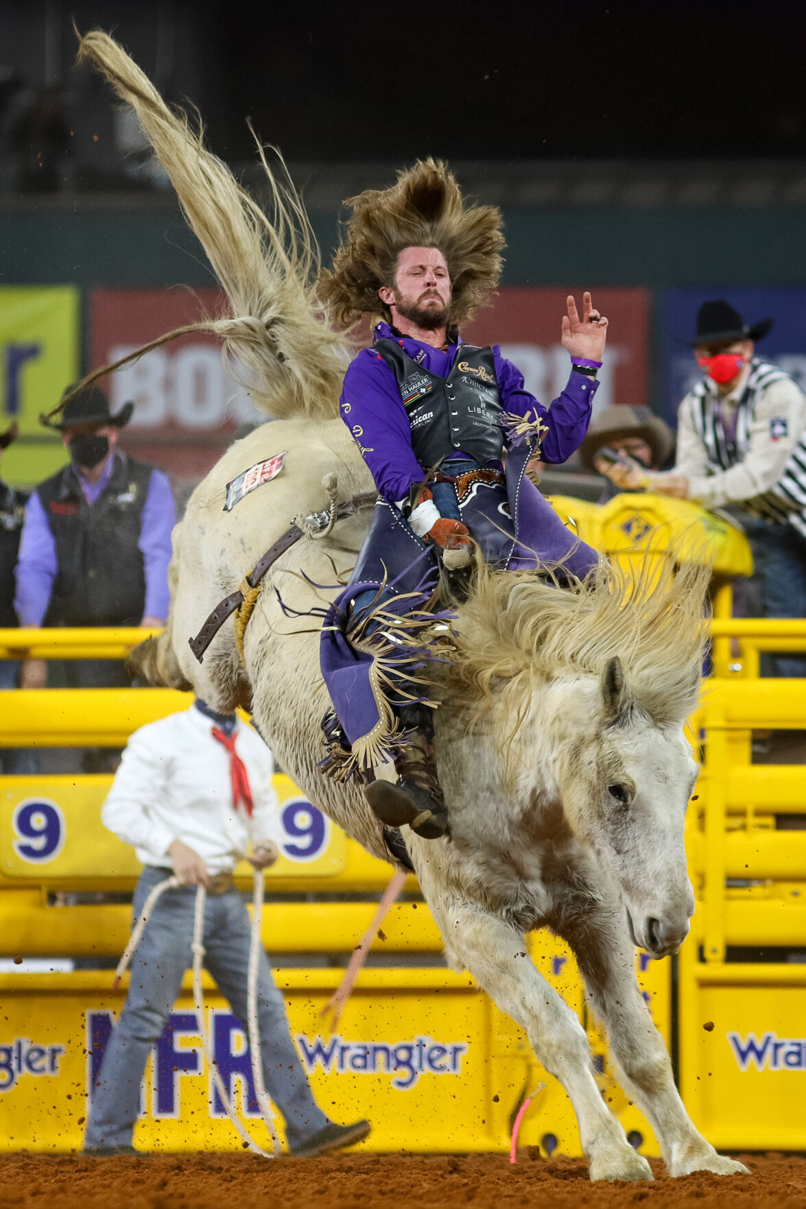 Photos: Arlington hosts Wrangler National Finals Rodeo at Globe Life Field